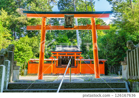 Kaso Shrine (God of Sweets) Torii in Sakyo Ward, Kyoto City Kaso Shrine (God of Sweets) Torii in Sakyo Ward, Kyoto City 126167636