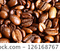roasted coffee beans 126168767