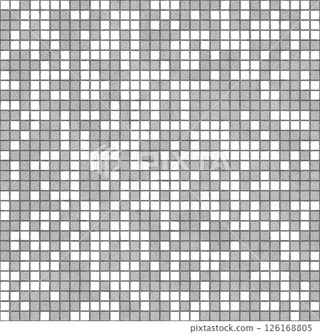 Seamless geometric pattern forming diagonal lines with gray and white square tiles Seamless geometric pattern forming diagonal lines with gray and white square tiles 126168805