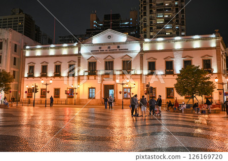 World Heritage Site: Real Senado Building (now the "City Hall"), Macau World Heritage Site: Real Senado Building (now the "City Hall"), Macau 126169720