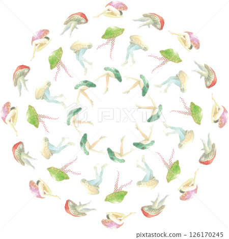 Mushroom Dwarf Graphic Pattern 15 126170245