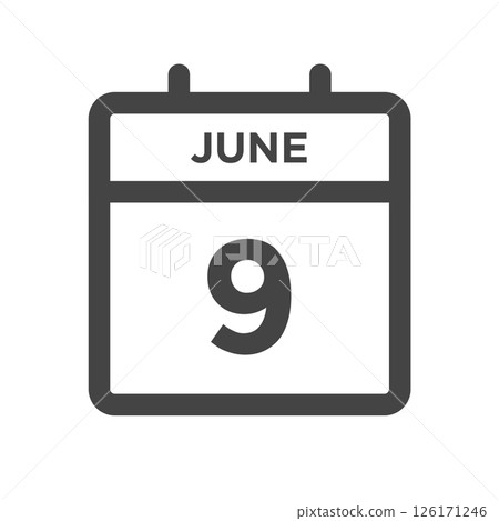 June 9 Calendar Day or Calender Date for Deadlines or Appointment June 9 Calendar Day or Calender Date for Deadlines or Appointment 126171246