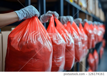 Safe medical waste disposal management in hospital environment, health hazard 126174161