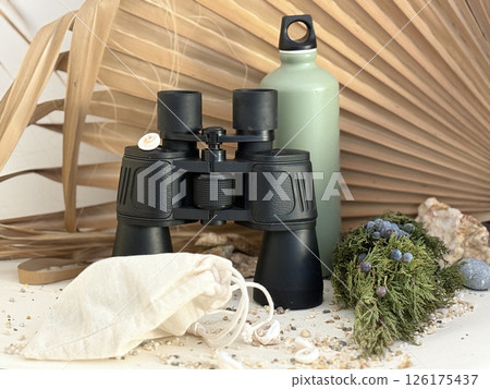 Zero Waste Camping Kit. High quality photo 126175437