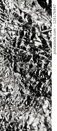 Shiny Corrugated Aluminum Texture Background. Vertical real picture Shiny Corrugated Aluminum Texture Background. Vertical real picture 126176947