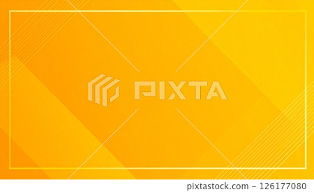 Simple yellow gradient frame 126177080
