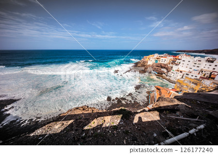 Coast near the town of Galdar, Gran Canaria, Canary Islands 126177240