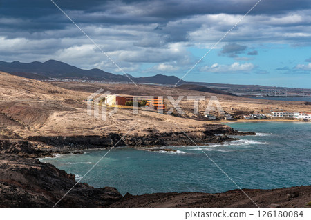 Coast around the Faro de Arinaga lighthouse, Gran Canaria, Canary Islands Coast around the Faro de Arinaga lighthouse, Gran Canaria, Canary Islands 126180084