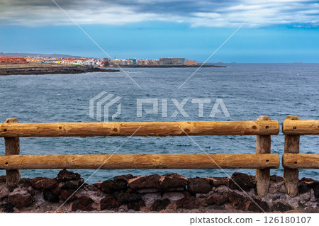 From Playa del Hombre beach on Gran Canaria, Canary Islands 126180107