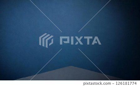 藍色裝飾圖形素材 126181774