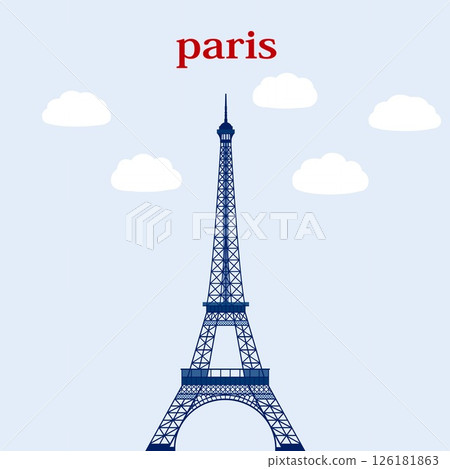 Eiffel Tower Tour Eiffel Paris France Navy Eiffel Tower Tour Eiffel Paris France Navy 126181863