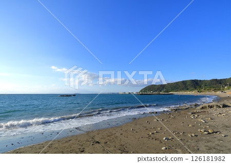 神奈川縣橫須賀市長者崎海灘 126181982