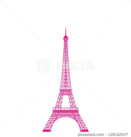 Eiffel Tower Tour Eiffel Paris France 126182037