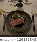 Restaurant dinner 126182848