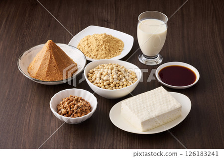 味噌、醬油等發酵大豆食品 126183241