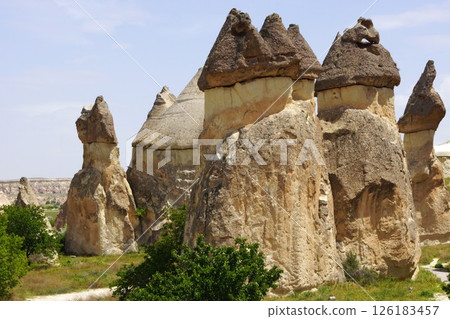土耳其卡帕多西亞的帕薩巴格地區 土耳其卡帕多西亞的帕薩巴格地區 126183457