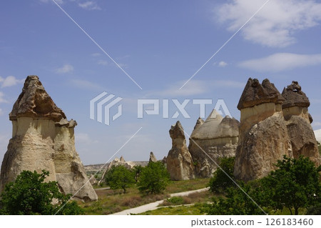 土耳其卡帕多西亞的帕薩巴格地區 土耳其卡帕多西亞的帕薩巴格地區 126183460