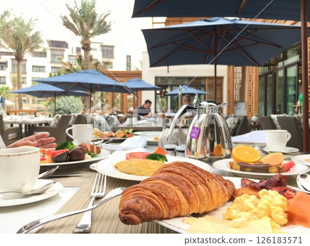 度假酒店早餐 度假酒店早餐 126183571