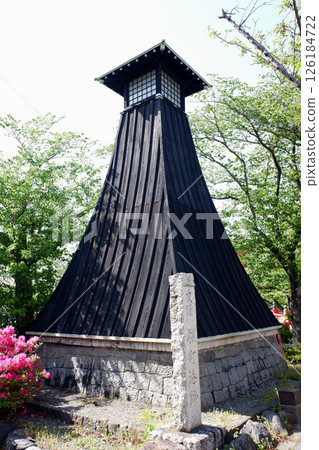 Ogaki City, Gifu Prefecture, Ogakifunamachi River Port and Sumiyoshi Lighthouse Ogaki City, Gifu Prefecture, Ogakifunamachi River Port and Sumiyoshi Lighthouse 126184722