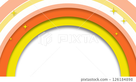 從半圓形框架擴展的背景 從半圓形框架擴展的背景 126184898