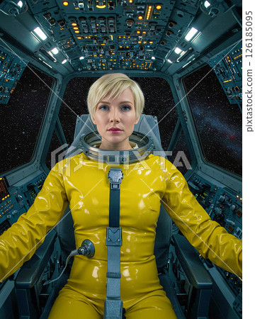astronaut, spaceman, female 126185095