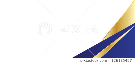 abstract geometric gold blue background vector illustration 126185497