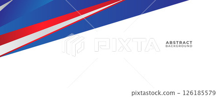 abstract modern red blue background vector illustration 126185579