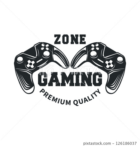 game console logo concept design game tool pro player silhouette symbol modern game stick gamepad illustration brand product or team template game console logo concept design game tool pro player silhouette symbol modern game stick gamepad illustration brand product or team template 126186037