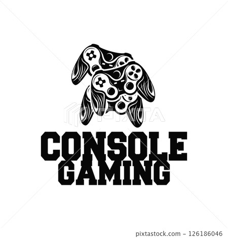 game console logo concept design game tool pro player silhouette symbol modern game stick gamepad illustration brand product or team template game console logo concept design game tool pro player silhouette symbol modern game stick gamepad illustration brand product or team template 126186046