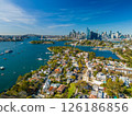 Aerial view of Sydney in daytime 126186856