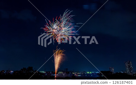 Katsushika Fireworks Festival Tokyo 126187401