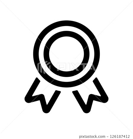 Medal icon illustration 126187412