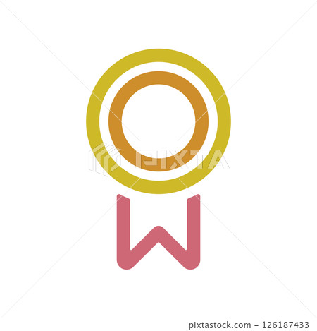 獎章圖示說明 獎章圖示說明 126187433