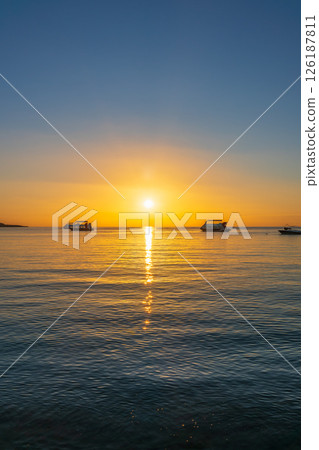 Scenic view of Naama Bay, Sharm-el-Sheikh, Egypt 126187811