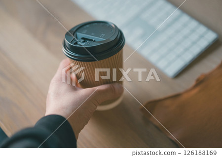 paper cup, coffee, hot drink 126188169