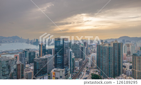 May 11 2025 Skyline View With Waterfront at Sunset Featuring Tall Modern Buildings May 11 2025 Skyline View With Waterfront at Sunset Featuring Tall Modern Buildings 126189295