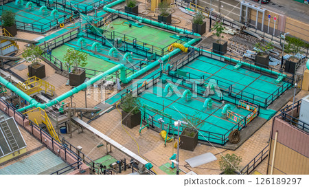 May 11 2025 Urban Water Treatment Facility with Filtration Equipment and Green Infrastructure 126189297