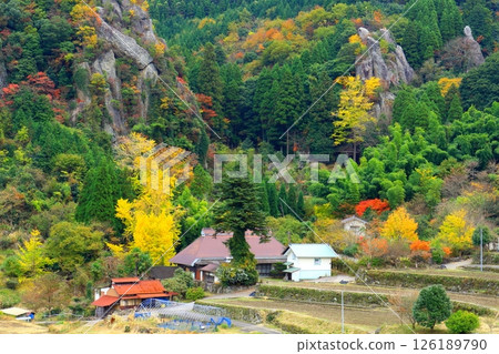 Autumn scenery at Tachikawa Haneda (Yabakei) 126189790