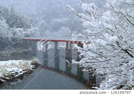 冬季的矢馬溪（舊矢馬溪鐵道） 126189797