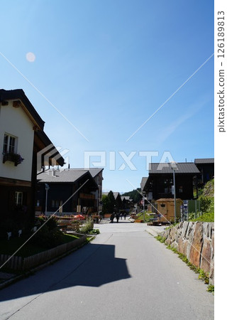 Townscape of Bettmeralp, Switzerland 126189813