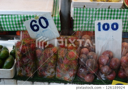 Thailand Fruits Srinakharinwirot University Talat Thailand Fruits Srinakharinwirot University Talat 126189924