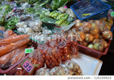 Thailand Vegetables Srinakharinwirot University Talat 126189928