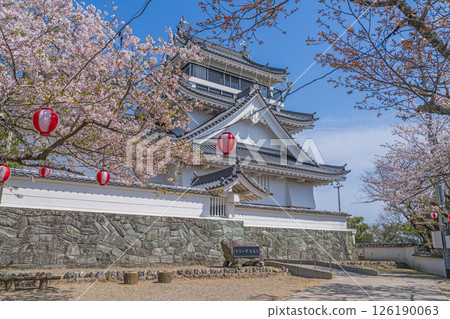 Spring at Myokenzan Park: Toledo decorated with cherry blossoms Spring at Myokenzan Park: Toledo decorated with cherry blossoms 126190063