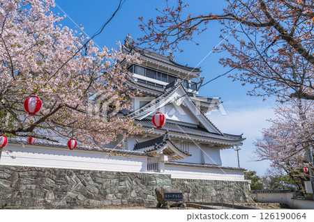 Spring at Myokenzan Park: Toledo decorated with cherry blossoms Spring at Myokenzan Park: Toledo decorated with cherry blossoms 126190064