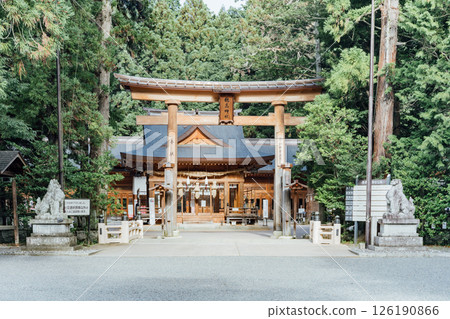 <Azumino> Hodaka Shrine Main Shrine 126190866