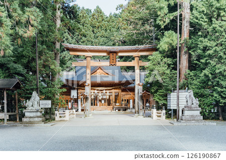 <安曇野>穗高神社正殿 126190867