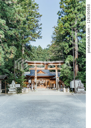 <安曇野>穗高神社正殿 <安曇野>穗高神社正殿 126190868