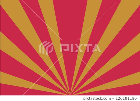Red effect lines background. Vector illustration 126191180