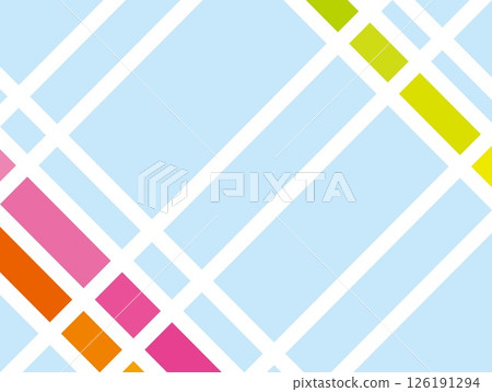 幾何圖案、格子圖案、柔和色彩 幾何圖案、格子圖案、柔和色彩 126191294