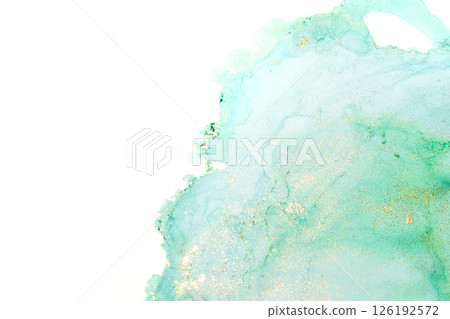 Watercolor-style background material 126192572